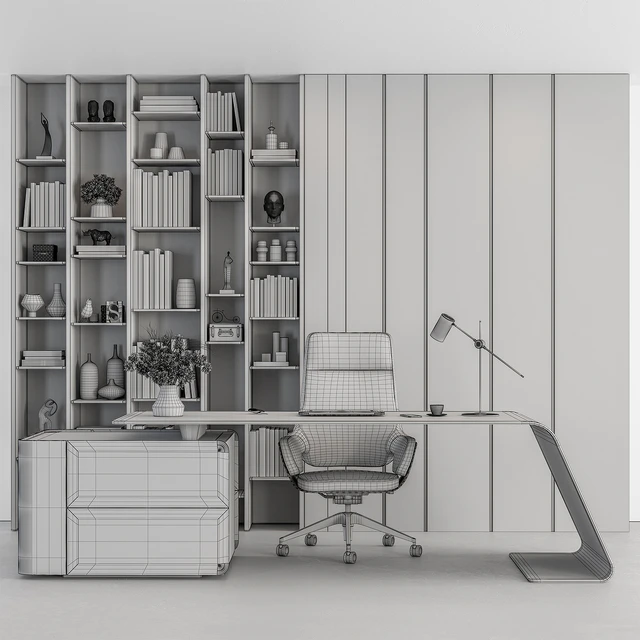 Boss Desk - Office Furniture 483 — Descargar