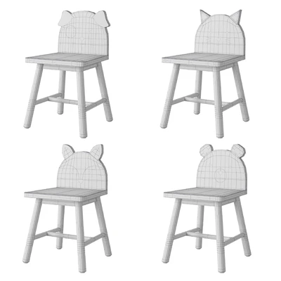 Crate and Barrel Animal Kids Chair — Вид 5