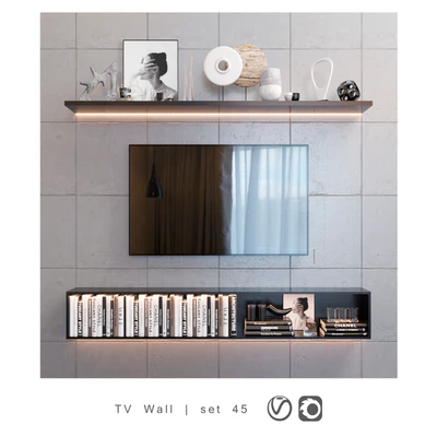 TV Wall | set 45 — Ver 1