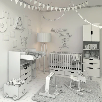 Decorative set for a children №3 — Ver 3