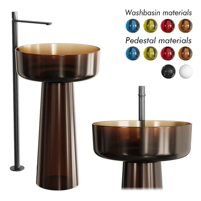 Antonio Lupi Design Album Freestanding Washbasin Set 1 — Ver 1