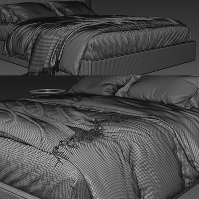 RH Sullivan Fabric Bed — Вид 4