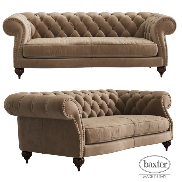 Baxter Diana Chester 2 seat sofa — Descargar