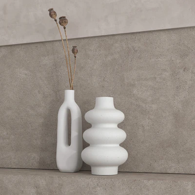 Decorative wall with fireplace set 27 — Ver 7
