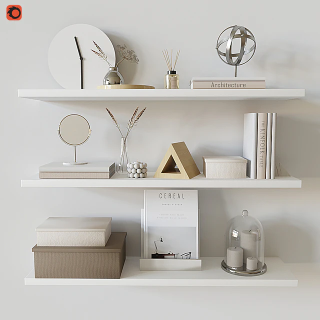 Decorative shelf 04 — Скачать