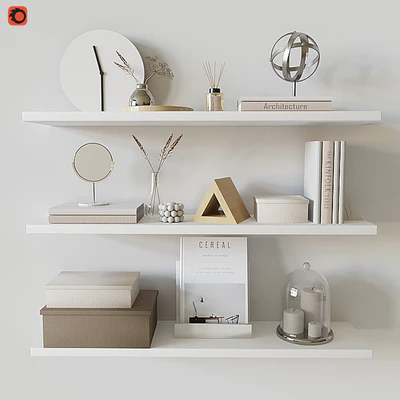 Decorative shelf 04 — Вид 1