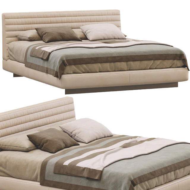 Bed roger by minotti — Descargar