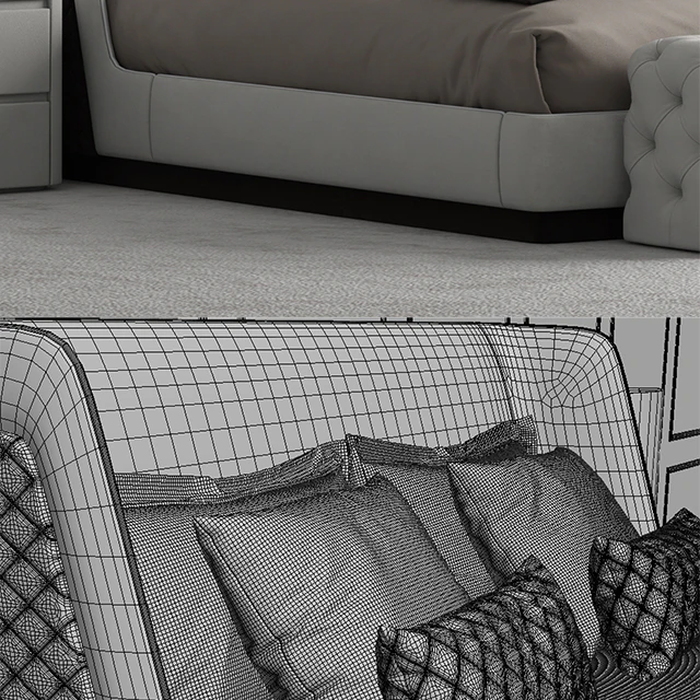 Кровать bentley home Richmond Bed — Скачать