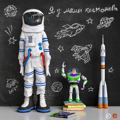 "I have a cosmonaut at my mother" — Ver 1