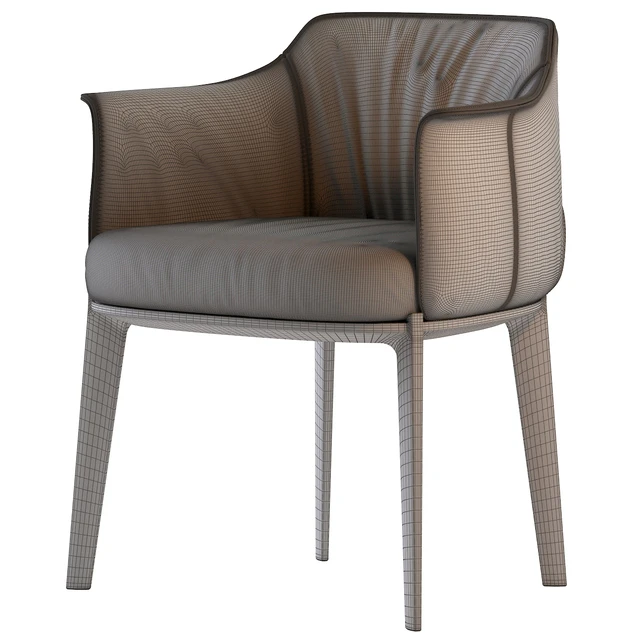 Poltrona Frau Archibald Fabric easy chair — Descargar