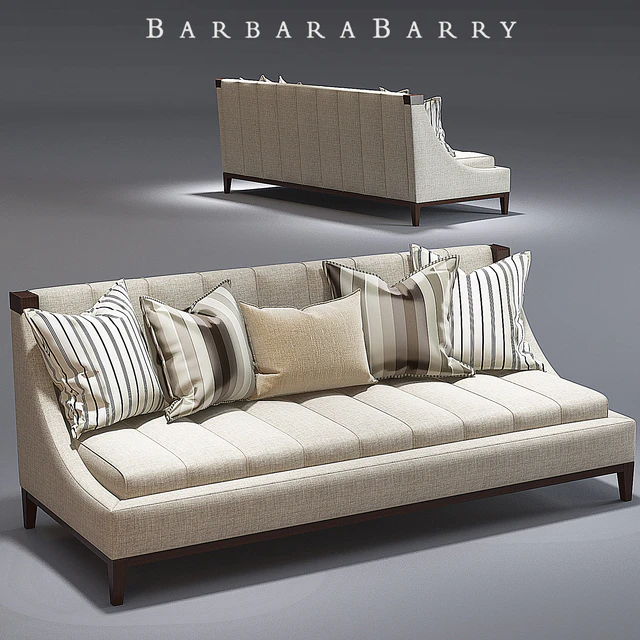 Tipton Tufted Sofa Barbara Barry Henredon Schoener — Скачать