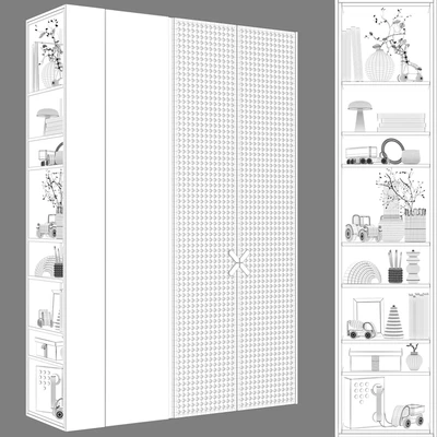 Modular children's wardrobe 03 — Ver 2