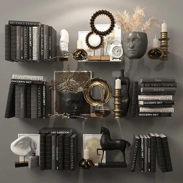 Decorative shelf filling set 6 — Descargar