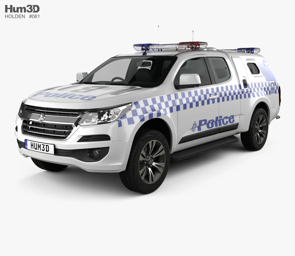 holden colorado space cab divisional van 2018 — Descargar