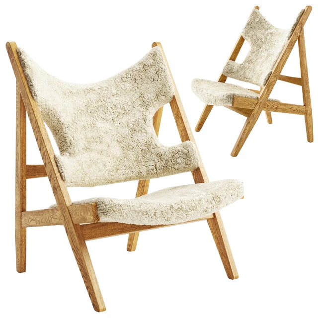 Sheepskin Knitting Chair by Menu — Download
