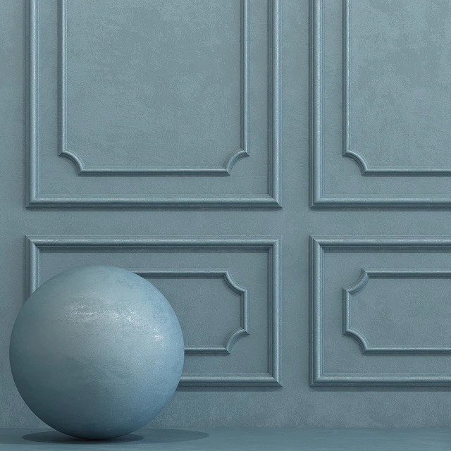 Decorative plaster with molding 14 — Download