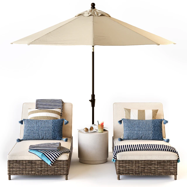 Torrey Chaise Lounge Pottery Barn — Descargar