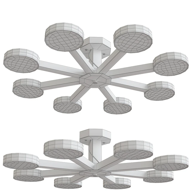 Modern Luxury Multi Stem Lamp Chandelier — Download