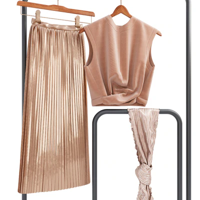 Elegant Woman Clothes Set 05 — Вид 4