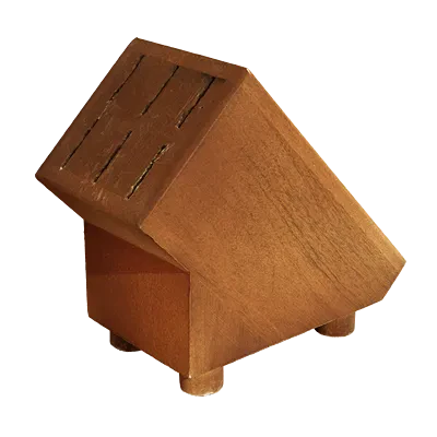 wooden knife block 001 — Descargar