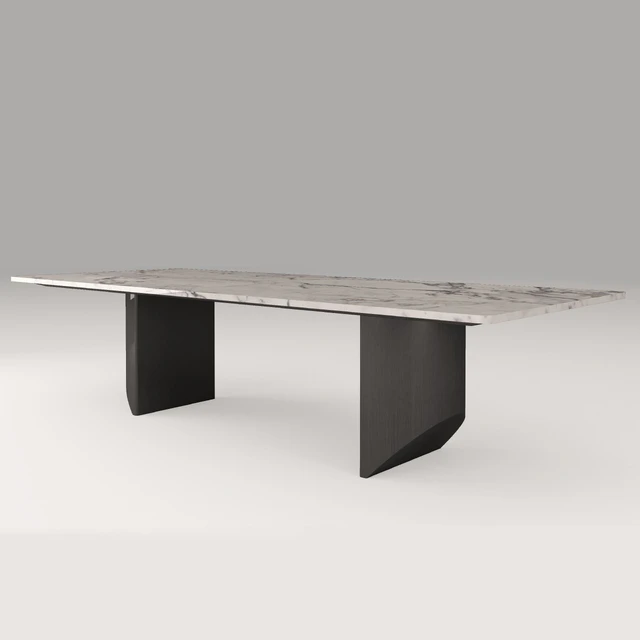 Wedge Dining Table Minotti — Скачать