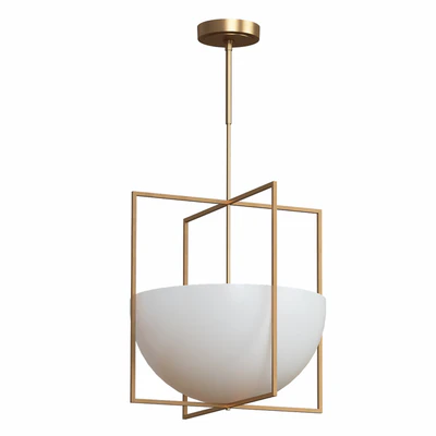 Royce 2 Light 18 inch Antique Brass Pendant Ceiling Light — Вид 5