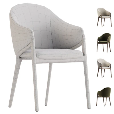 Chair Angel Cerda ACH200 walnut — Ver 5