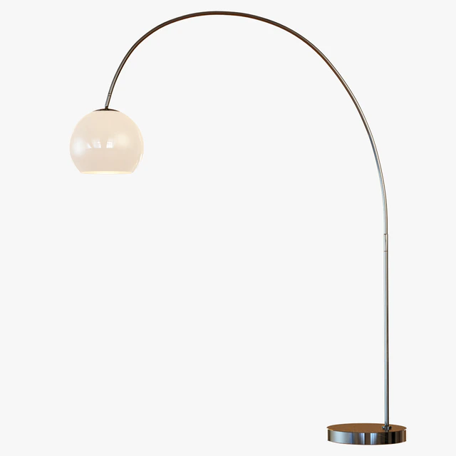 Overarching Acrylic Shade Floor Lamp — Скачать