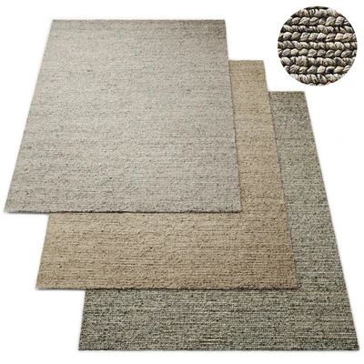 Moray Hand-Braided Wool Rug RH Collection — Скачать