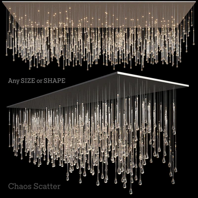 Chandelier based on the Studia 54 prototype   customizable — Ver 1