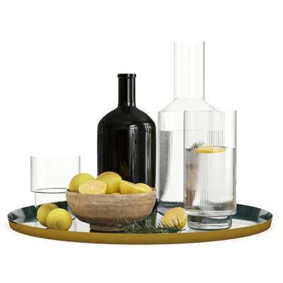 Ripple Glasses Tray — Ver 5