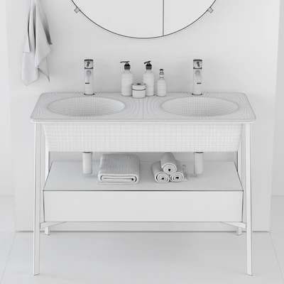 Wash Basin Ceramica Cielo Catino Doppio — Ver 2
