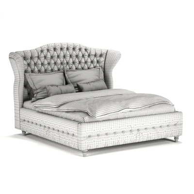 Kare Design Bed City Spirit Darkgrey — Ver 3