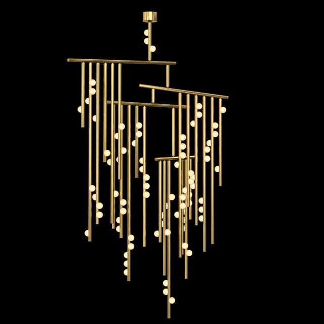 76-bulb Drop System Chandelier — Descargar