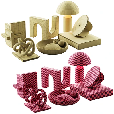 011 Living decor set NEW YORK 02 — Ver 6
