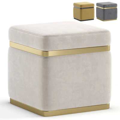 Poof LORETO by Cazarina Interiors 3 Colors Version/Пуф ЛОРЕТО — Вид 1