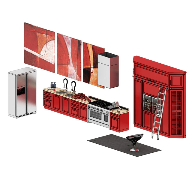 Contemporary kitchen 03 — Descargar