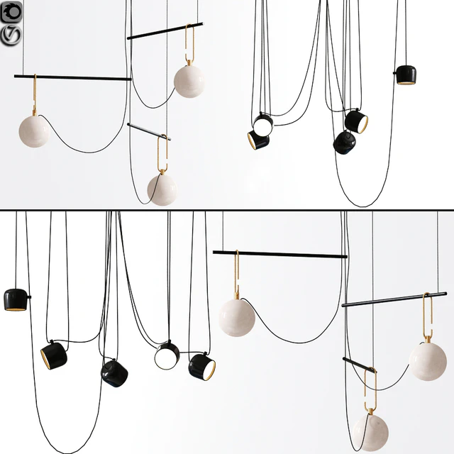 Flos Aim And Ceiling Light Pendant — Descargar