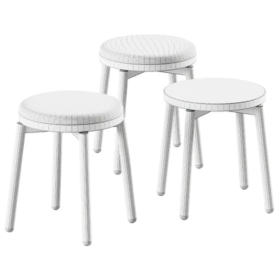 Viva Stool by Branca Lisboa / Деревянный стул — Вид 2
