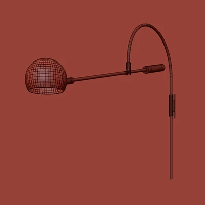 Sconce Restoration Hardware ORBITER II Wall lamp Brass — Ver 2