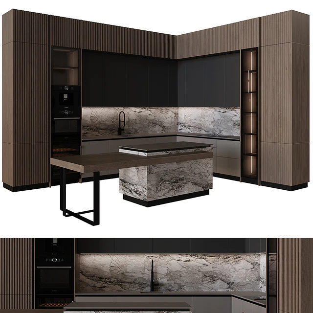 Kitchen in modern style 48 — Descargar