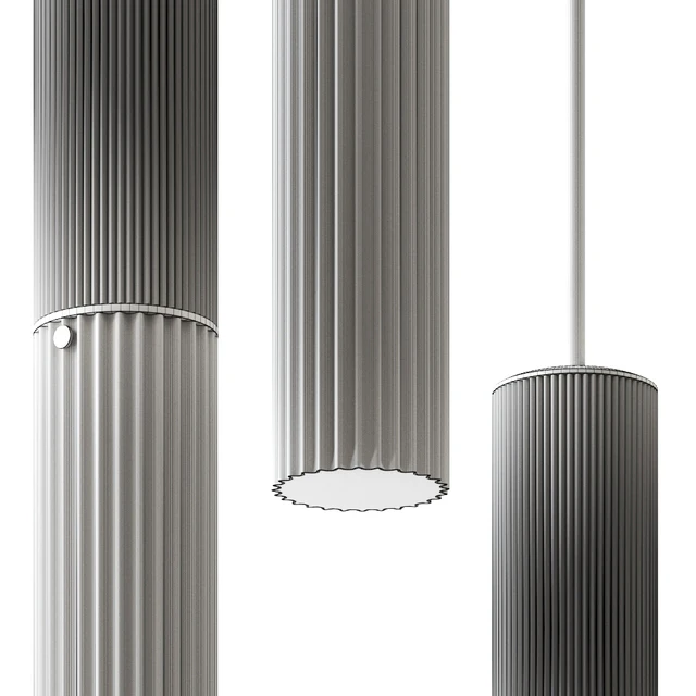 Flume 50 Pendant - 3 Drop Grouping - Antique Brass by J. Adams Co — Descargar