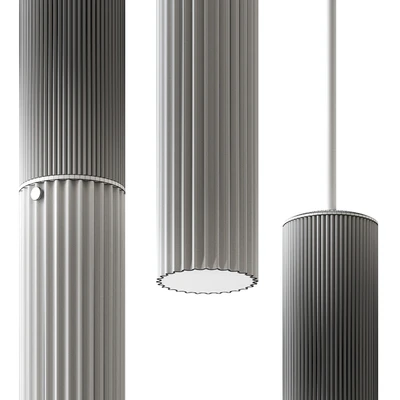 Flume 50 Pendant - 3 Drop Grouping - Antique Brass by J. Adams Co — Ver 3