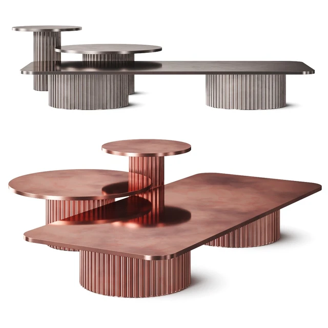 Baxter Allure Coffee Tables — Скачать
