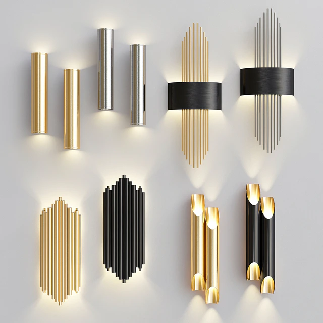 Four Nice Wall Lights 3 — Скачать