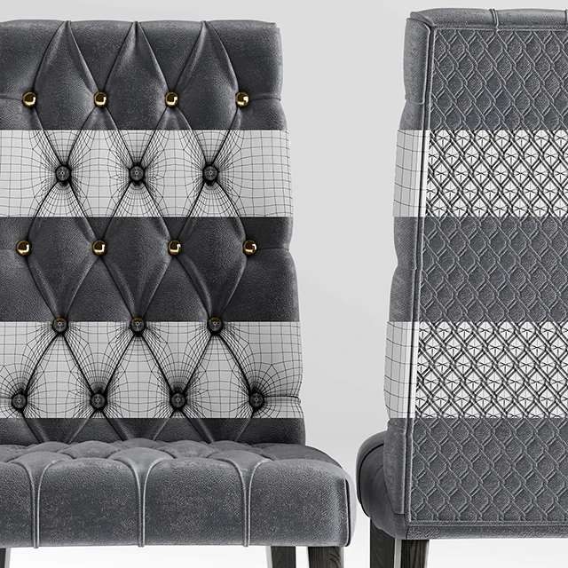 Table and chairs Vittoria Frigerio — Descargar