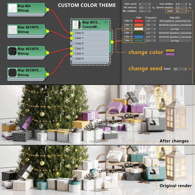 Christmas Tree Decoration 01 — Descargar