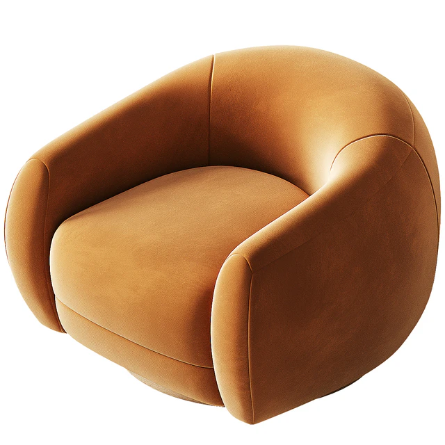 CB2 Laszlo Swivel Chair — Descargar
