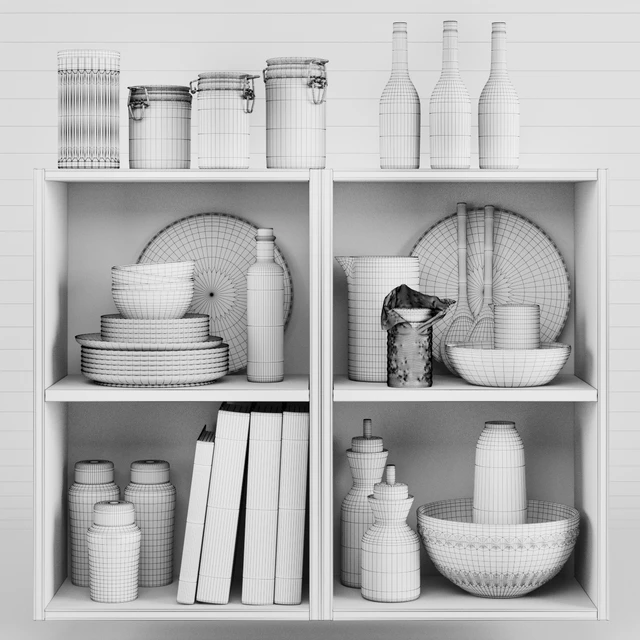 Kitchen Decorative set 052 — Скачать