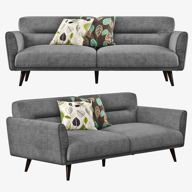 Sofa Oksana 215x93x82 La Forma (Julia Grup) — Descargar
